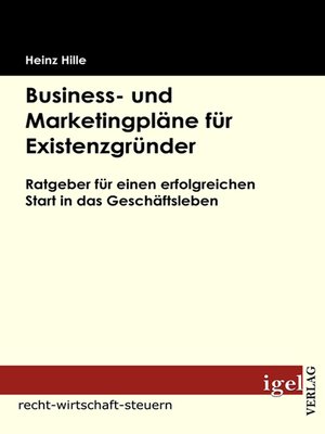 cover image of Business- und Marketingpläne für Existenzgründer